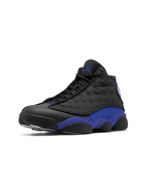 Air Jordan 13 Retro 'Hyper Royal' 414571-040 - Markante Schwarze und Blaue Basketballschuhe mit Reflektierenden Details