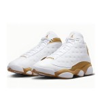 Air Jordan 13 Retro 'Wheat' 414571-171 mit weißem Leder und goldenen Wildleder-Overlays