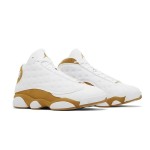 Air Jordan 13 Retro 'Wheat' 414571-171 mit weißem Leder und goldenen Wildleder-Overlays