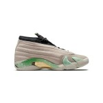 Air Jordan 14 Low WMNS DJ1034-200 Stylish Women’s Sneakers Air Jordan 14 Low WMNS DJ1034-200 Women’s Sneakers in Earth-Tone with Green and Gold Accents