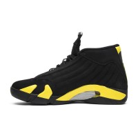 Air Jordan 14 "Black/Yellow" 487471-070 | Men's/Women's High-Top Basketball Sneakers | Comfortable & Stylish, Limited Edition