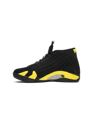 Air Jordan 14 "Black/Yellow" 487471-070 | Men's/Women's High-Top Basketball Sneakers | Comfortable & Stylish, Limited Edition