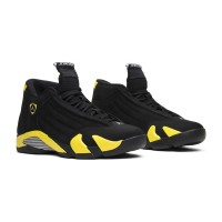 Air Jordan 14 "Black/Yellow" 487471-070 | Men's/Women's High-Top Basketball Sneakers | Comfortable & Stylish, Limited Edition