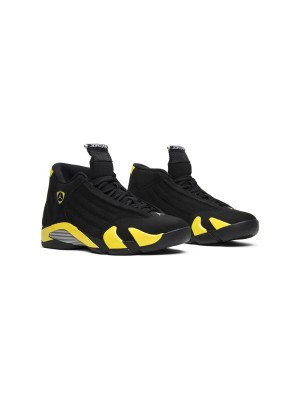 Air Jordan 14 "Black/Yellow" 487471-070 | Men's/Women's High-Top Basketball Sneakers | Comfortable & Stylish, Limited Edition