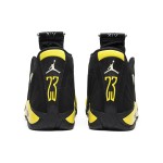 Air Jordan 14 "Black/Yellow" 487471-070 | High-Top Basketball Sneakers for Men and Women