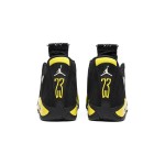 Air Jordan 14 "Black/Yellow" 487471-070 | Men's/Women's High-Top Sneakers Air Jordan 14 "Black/Yellow" 487471-070 | High-Top Basketball Sneakers for Men and Women