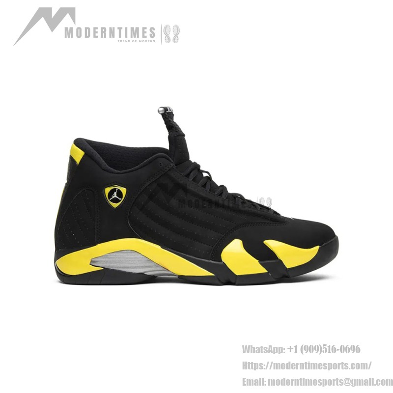 Air Jordan 14 "Black/Yellow" 487471-070 | Men's/Women's High-Top Sneakers Air Jordan 14 "Black/Yellow" 487471-070 | High-Top Basketball Sneakers for Men and Women