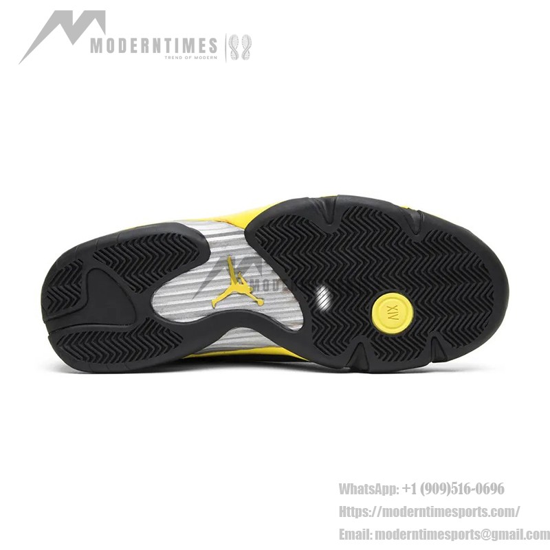 Air Jordan 14 "Black/Yellow" 487471-070 | High-Top Basketball Sneakers for Men and Women