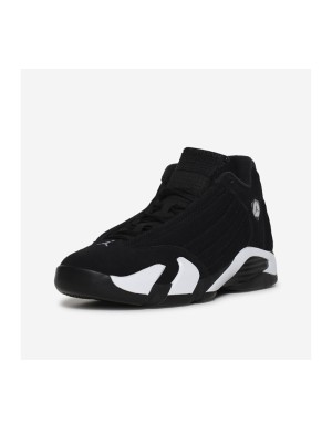 Air Jordan 14 Retro Schwarz-Weiß Basketballschuhe 487471-016 - Elegantes Klassisches Design