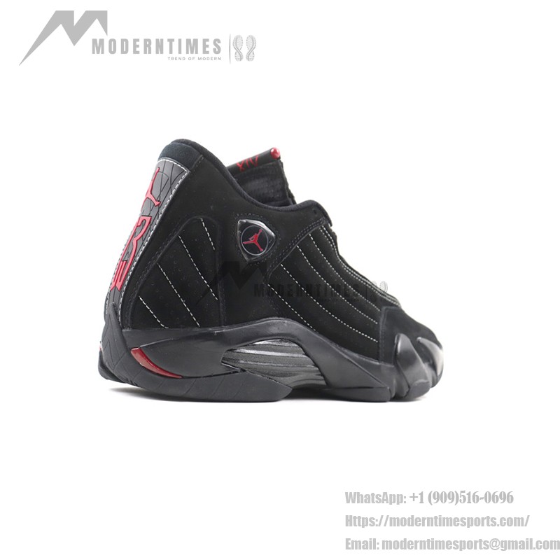 Air Jordan 14 Retro - Black and Red Ferrari-Inspired Sneakers