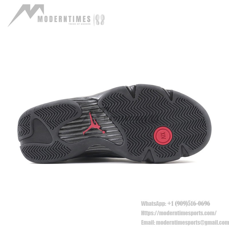 Air Jordan 14 Retro - Black and Red Ferrari-Inspired Sneakers