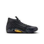 Air Jordan 14 Retro DMP 487471-022 - Black and Gold "Last Shot" Sneakers