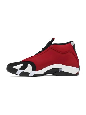 Air Jordan 14 Retro "Gym Red Toro" 487471-006 - Bold Red & Black Performance Sneaker | Sleek Ferrari-Inspired Design