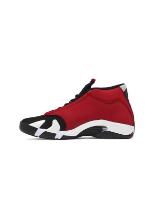 Air Jordan 14 Retro "Gym Red Toro" 487471-006 - Bold Red & Black Performance Sneaker | Sleek Ferrari-Inspired Design