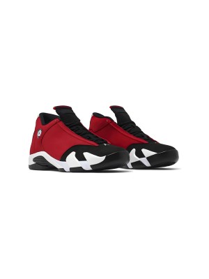 Air Jordan 14 Retro "Gym Red Toro" 487471-006 - Bold Red & Black Performance Sneaker | Sleek Ferrari-Inspired Design
