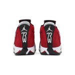 Air Jordan 14 Retro "Gym Red Toro" 487471-006 Sneaker - Red & Black Performance Style Air Jordan 14 Retro "Gym Red Toro" 487471-006 - Red & Black Sneaker with Ferrari-Inspired Design