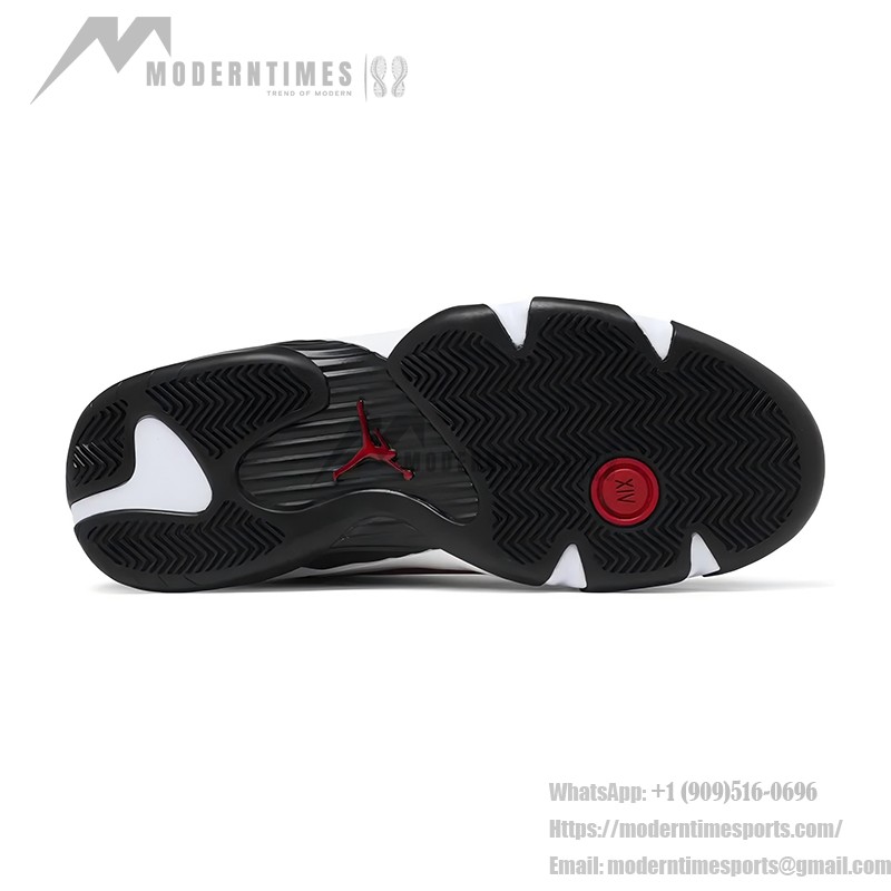 Air Jordan 14 Retro "Gym Red Toro" 487471-006 Sneaker - Red & Black Performance Style Air Jordan 14 Retro "Gym Red Toro" 487471-006 - Red & Black Sneaker with Ferrari-Inspired Design
