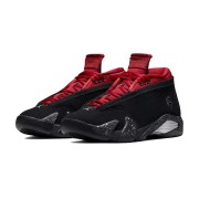 Air Jordan 14 "블랙/레드" DH4121-006 | 남녀 하이탑 농구 스니커즈 | 편안하고 스타일리시, 한정판