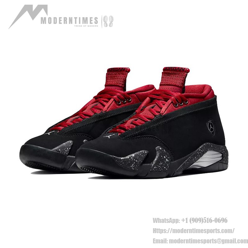 Air Jordan 14 "Black/Red" DH4121-006 | High-Top Basketball Sneakers for Men and Women