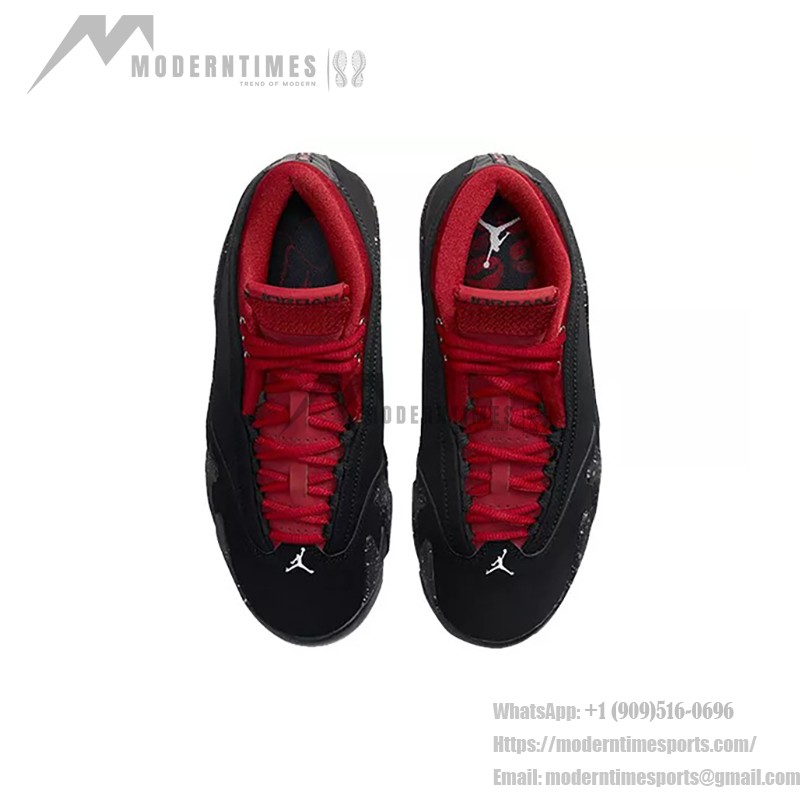 Air Jordan 14 "Black/Red" DH4121-006 | High-Top Basketball Sneakers for Men and Women