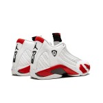 Air Jordan 14 "White/Red" 487524-100 | High-Top Basketball Sneakers for Men and Women