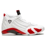 Air Jordan 14 "White/Red" 487524-100 | High-Top Basketball Sneakers for Men and Women