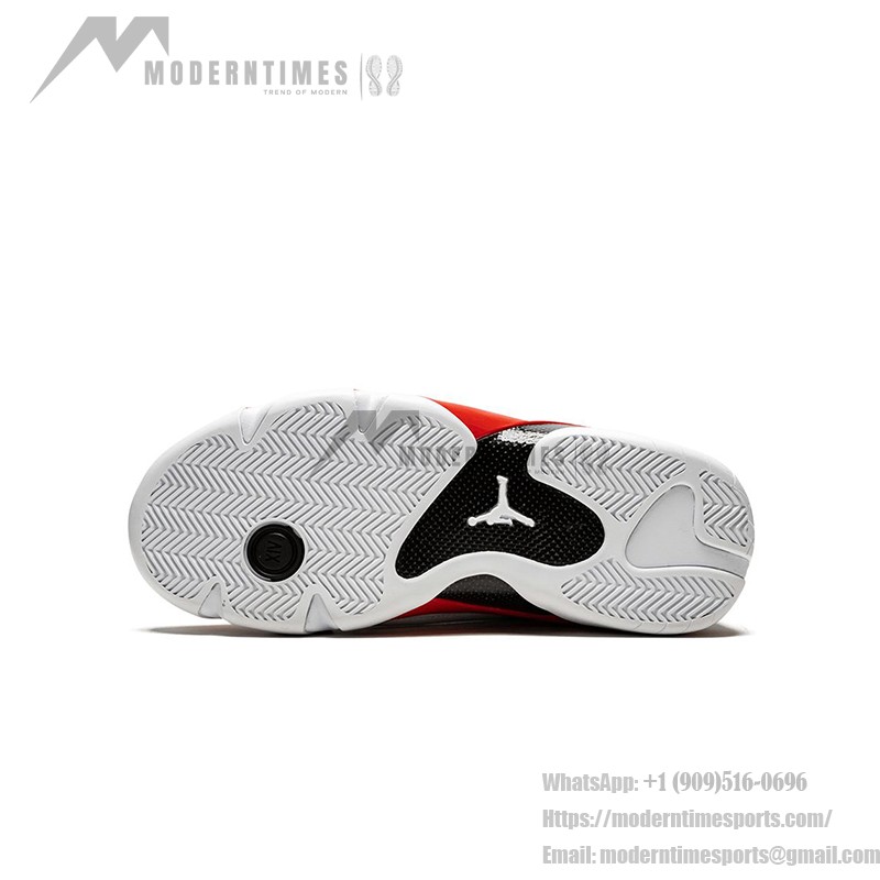 Air Jordan 14 "White/Red" 487524-100 | High-Top Basketball Sneakers for Men and Women