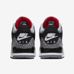 Limited Edition Air Jordan 3 OG “Black Cement” Classic Casual Sneakers 854262-001