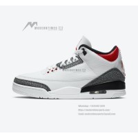 Limited Edition Air Jordan 3 SE-T “Fire Red” Classic Casual Sneakers CZ6433-100