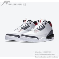 Limited Edition Air Jordan 3 SE-T “Fire Red” Classic Casual Sneakers CZ6433-100