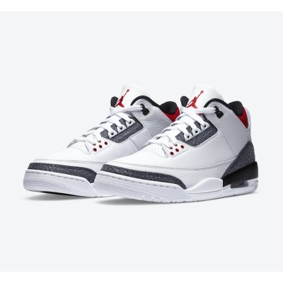 Limited Edition Air Jordan 3 SE-T “Fire Red” Classic Casual Sneakers CZ6433-100