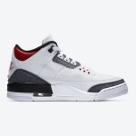 Limited Edition Air Jordan 3 SE-T “Fire Red” Classic Casual Sneakers