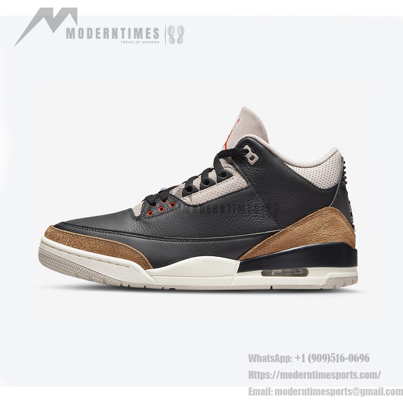 Air Jordan 3 "Desert Elephant" Classic Casual Sneakers