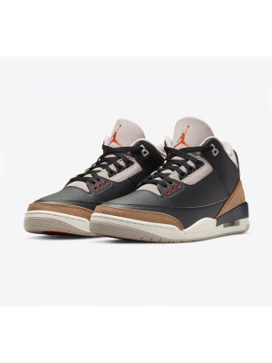 Limited Edition Air Jordan 3 "Desert Elephant" Classic Casual Sneakers CT8532-008