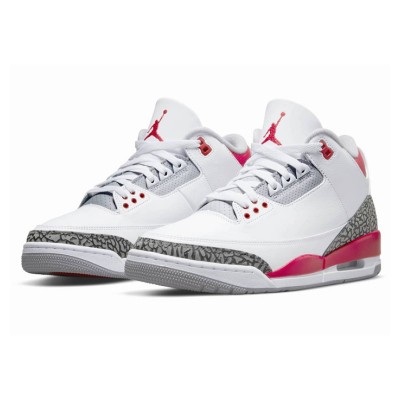 Limited Edition Air Jordan 3 OG “Fire Red” Classic Casual Sneakers DN3707-160