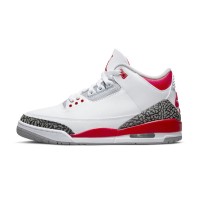 Limited Edition Air Jordan 3 OG “Fire Red” Classic Casual Sneakers DN3707-160