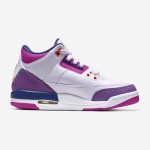 Limited Edition Air Jordan 3 Retro Barely Grape Classic Casual Sneakers 441140-500