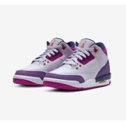 Limited Edition Air Jordan 3 Retro Barely Grape Classic Casual Sneakers 441140-500