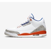 Limited Edition Air Jordan 3 "Knicks" Classic Casual Sneakers 136064-148