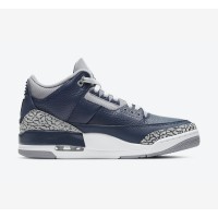 Limited Edition Air Jordan 3 "Midnight Navy" Classic Casual Sneakers CT8532-401