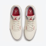 Limited Edition Air Jordan 3 "Muslin" Classic Casual Sneakers DH7139-100