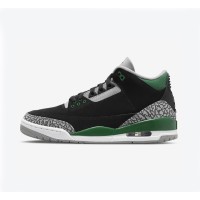 Limited Edition Air Jordan 3 "Pine Green" Classic Casual Sneakers CT8532-030