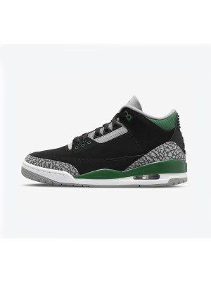 Limited Edition Air Jordan 3 "Pine Green" Classic Casual Sneakers CT8532-030