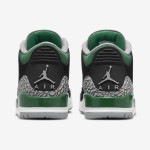 Limited Edition Air Jordan 3 "Pine Green" Classic Casual Sneakers CT8532-030