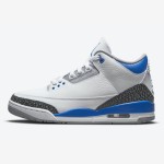 Limited Edition Air Jordan 3 "Racer Blue" Classic Casual Sneakers CT8532-145