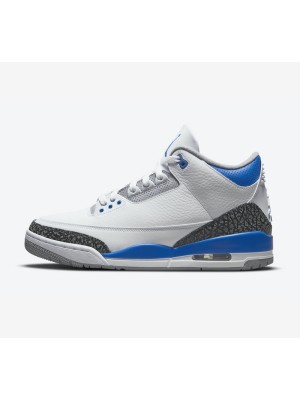 Limited Edition Air Jordan 3 "Racer Blue" Classic Casual Sneakers CT8532-145