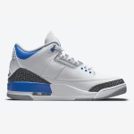 Limited Edition Air Jordan 3 "Racer Blue" Classic Casual Sneakers CT8532-145