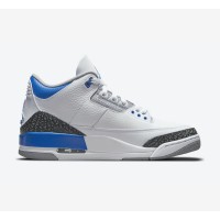 Limited Edition Air Jordan 3 "Racer Blue" Classic Casual Sneakers CT8532-145