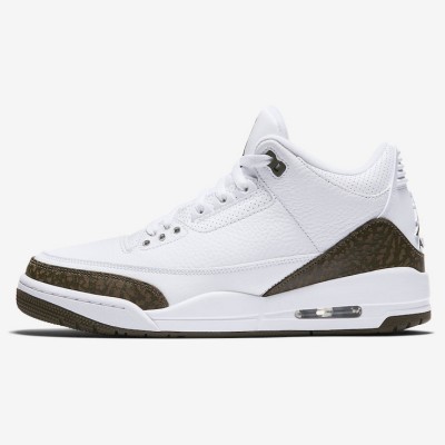 Limited Edition Air Jordan 3 "Mocha" Classic Casual Sneakers 136064-122