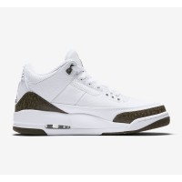 Limited Edition Air Jordan 3 "Mocha" Classic Casual Sneakers 136064-122